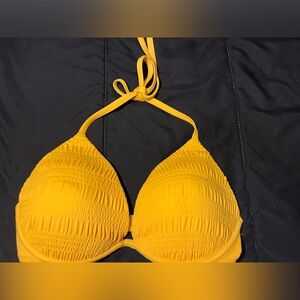 34DD YELLOW BIKINI TOP